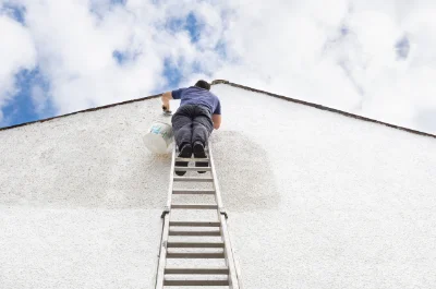 Peinture extérieure à Rébénacq — façades et ravalement